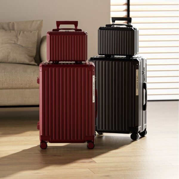 Front-Opening Laptop Luggage 20 Inch Business Carry-On with Wet Pack