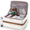 Polarized Color Gradient ABS Luggage Set 20 24 28 Inch with Matching Tote