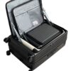 Polarized Color Gradient ABS Luggage Set 20 24 28 Inch with Matching Tote