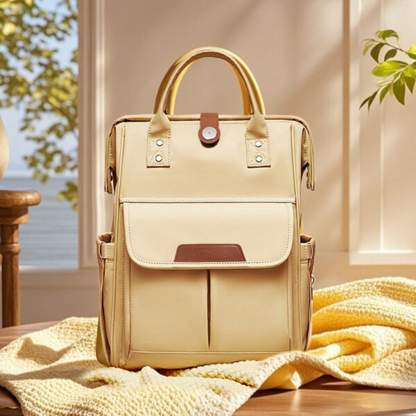 Multi-Function Diaper Bag Backpack with Changing Pad and Insulated Pockets