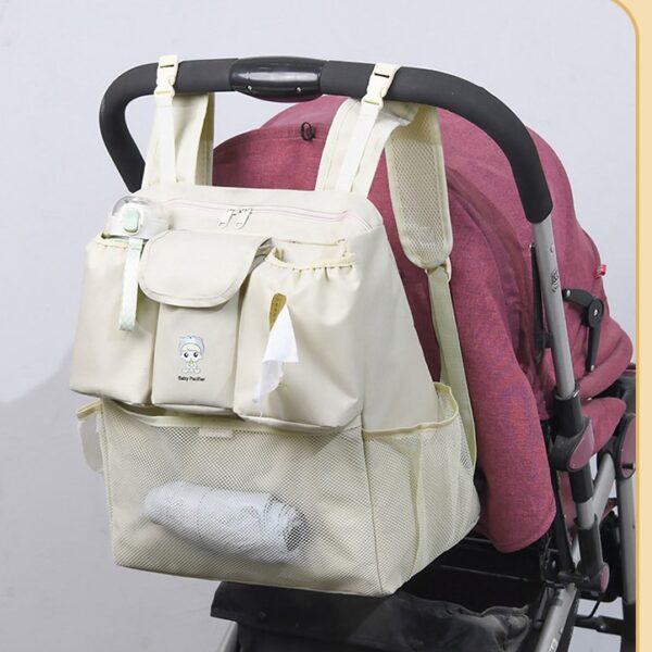 Compact Portable Diaper Clutch Bag with Wipes Dispenser Minimalist Design