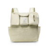 Compact Portable Diaper Clutch Bag with Wipes Dispenser Minimalist Design