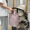 Travel Bassinet Diaper Bag 2-in-1 Airplane-Friendly with Privacy Canopy