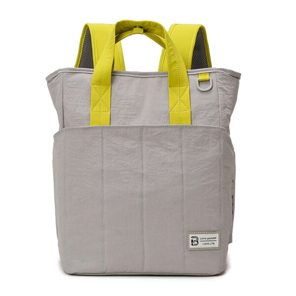 Travel Bassinet Diaper Bag 2-in-1 Airplane-Friendly with Privacy Canopy