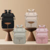 Messenger-Style Diaper Bag Crossbody with Insulated Bottle Holders Gray Unisex