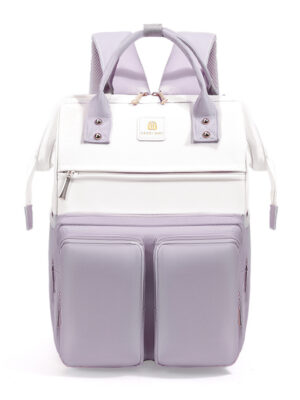 Premium Canvas Eco-Friendly Diaper Bag with Natural Cotton Lining Organic