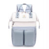 Premium Canvas Eco-Friendly Diaper Bag with Natural Cotton Lining Organic