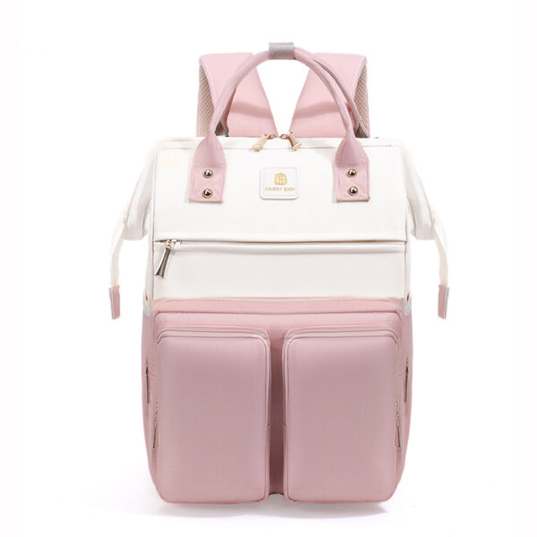 Premium Canvas Eco-Friendly Diaper Bag with Natural Cotton Lining Organic