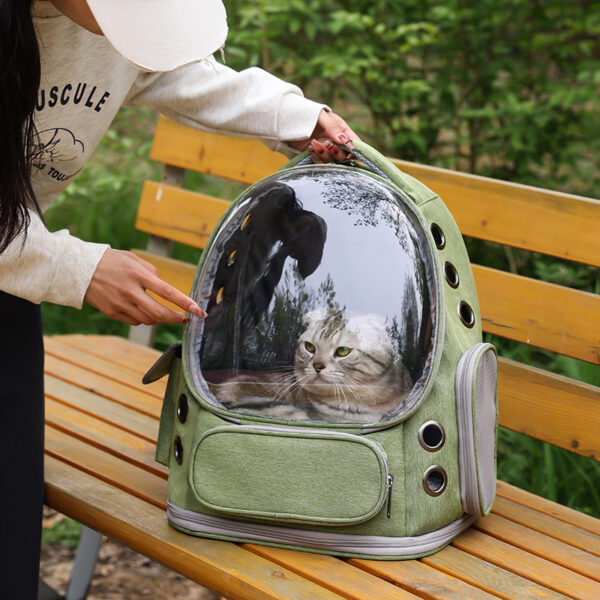 Airline-Approved Pet Carrier Backpack with Ventilation Holes