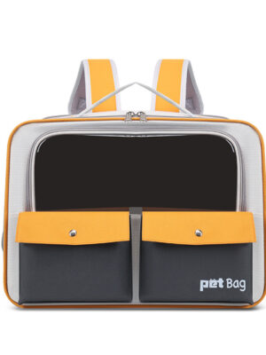 Double-Shoulder Pet Carrier Backpack for Medium-Sized Dogs Heavy Duty