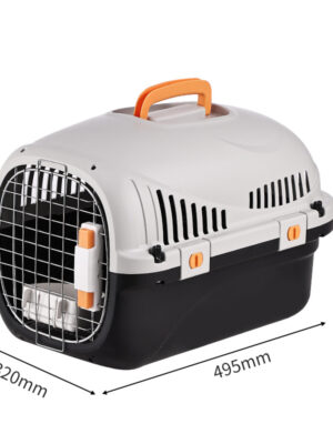 Foldable Soft-Sided Pet Carrier Tote Bag with Sherpa Lined Interior