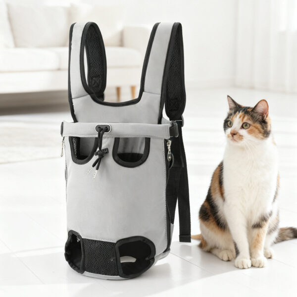 pet-front-facing-pet-backpack-carr-3 Front-Facing Pet Backpack Carrier Ergonomic Baby-Style Design