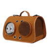 Ventilated Cat Backpack Carrier Space Capsule Design for Small Pets