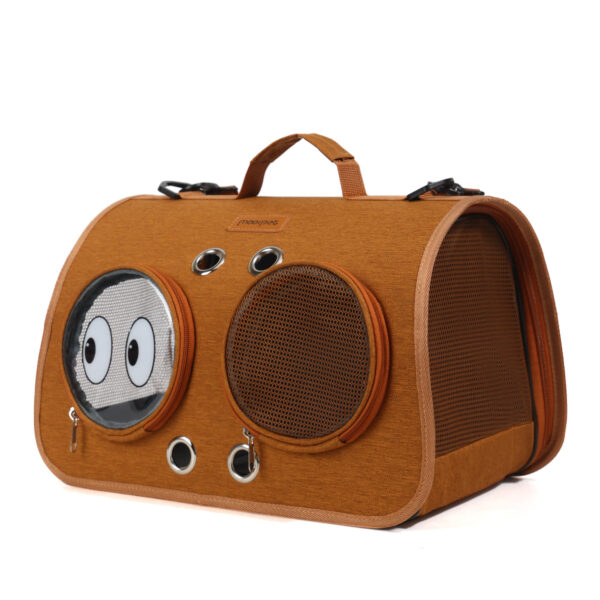 Ventilated Cat Backpack Carrier Space Capsule Design for Small Pets