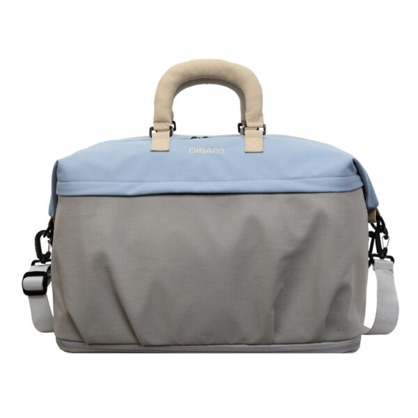 Yoga Mat Carry Bag with Zippered Pockets Adjustable Strap Full-Zip Design