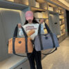Water-Resistant Gym Backpack with Wet-Dry Separation and USB Charging Port