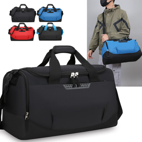 Kids Sports Bag Set with Ball Compartment and Name Tag 3-Piece Collection