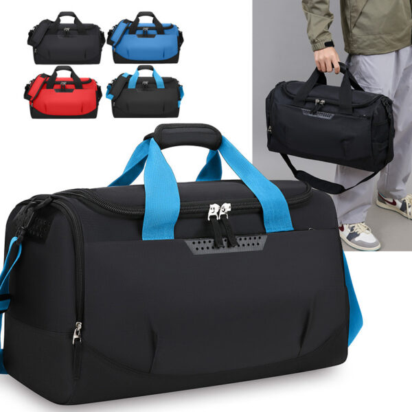 Kids Sports Bag Set with Ball Compartment and Name Tag 3-Piece Collection