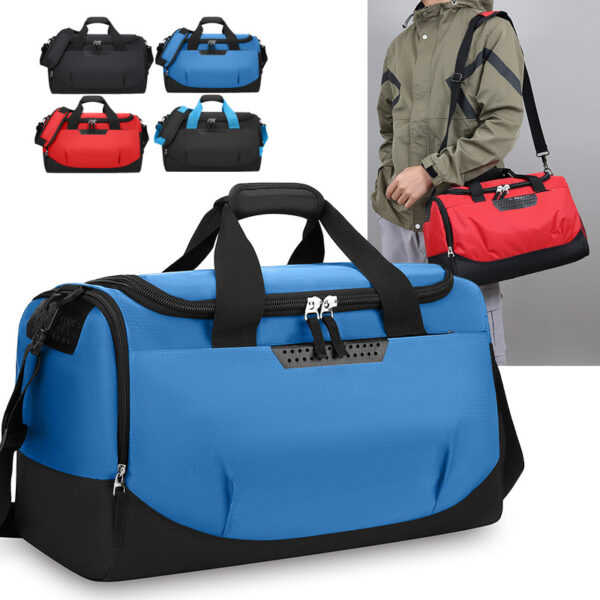 Kids Sports Bag Set with Ball Compartment and Name Tag 3-Piece Collection