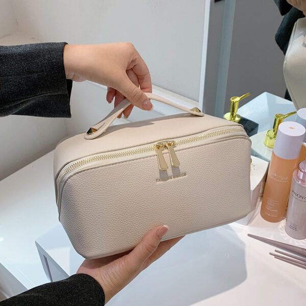 Hanging Toiletry Bag 4-Portable Compartments Waterproof Travel Organizer