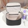 Large Capacity Family Toiletry Bag with Wet-Dry Separation Dual Zipper