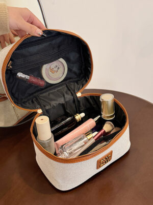 Men's Leather Dopp Kit Travel Toiletry Bag Vintage Genuine Cowhide