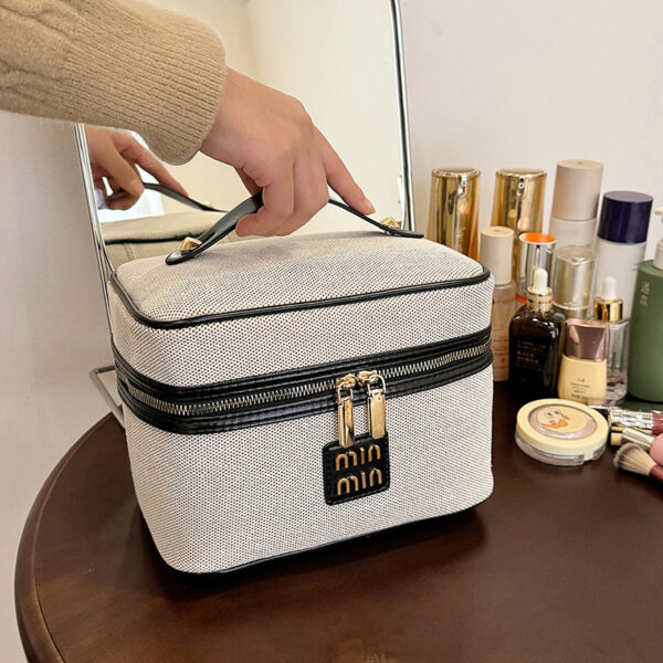 Men's Leather Dopp Kit Travel Toiletry Bag Vintage Genuine Cowhide