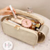 Business Travel Toiletry Organizer with Shirt Compartment Compact 2-in-1