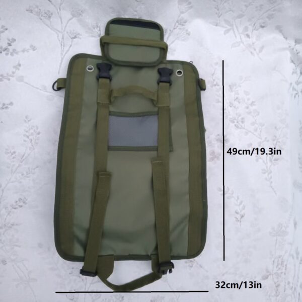 Heavy Duty Electrician Tool Backpack with 50 Pockets and Padded Laptop Sleeve