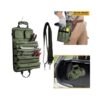 Professional Mechanic Tool Set Bag with 120-Piece Socket Organizer Panel
