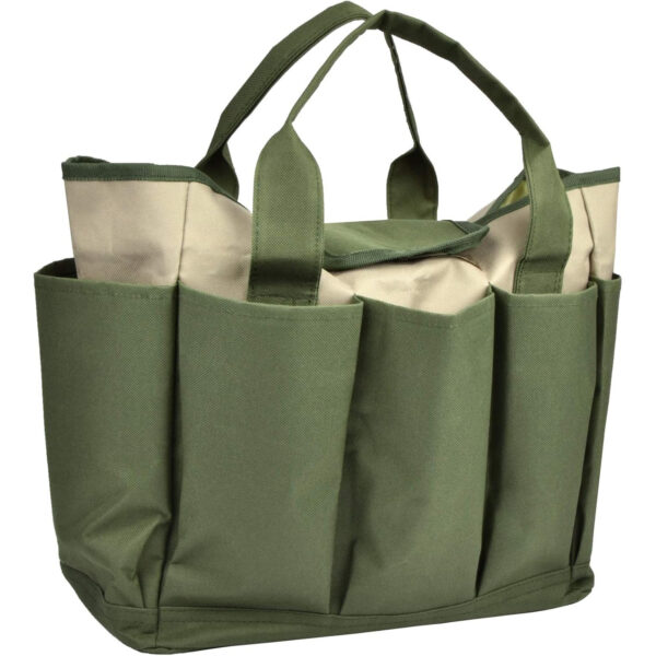 tool-7-0 Foldable Tool Bag with Hard Bottom Base and Padded Shoulder Strap 20 Inch