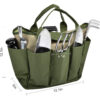tool-7-1 Foldable Tool Bag with Hard Bottom Base and Padded Shoulder Strap 20 Inch