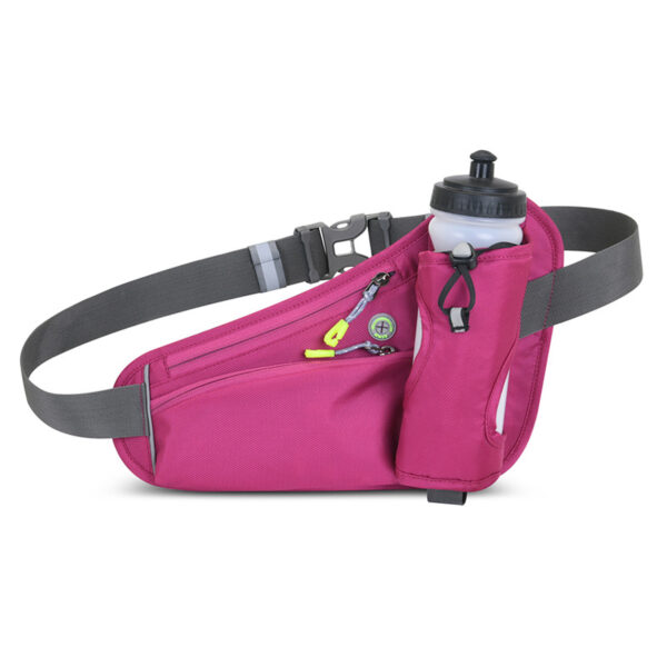 LED Light-Up Running Waist Pack USB Rechargeable Night Safety Fanny Bag
