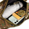 Large Capacity Travel Waist Bag RFID Blocking Hidden Money Belt Pouch