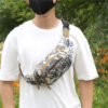 Large Capacity Travel Waist Bag RFID Blocking Hidden Money Belt Pouch