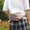Large Capacity Travel Waist Bag RFID Blocking Hidden Money Belt Pouch