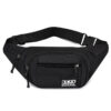 Large Capacity Travel Waist Bag RFID Blocking Hidden Money Belt Pouch