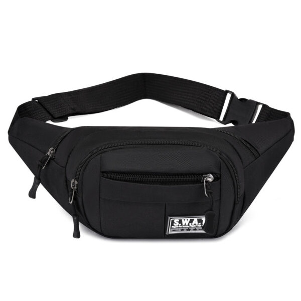 Large Capacity Travel Waist Bag RFID Blocking Hidden Money Belt Pouch