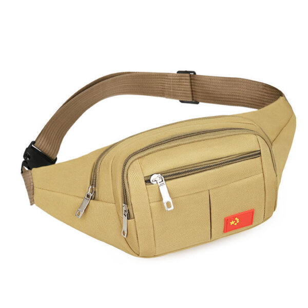 Large Capacity Travel Waist Bag RFID Blocking Hidden Money Belt Pouch