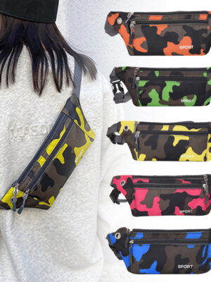 Fashion Leather Belt Bag for Women Designer Waist Pack Crossbody Convertible