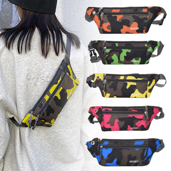 wb-3-0 Fashion Leather Belt Bag for Women Designer Waist Pack Crossbody Convertible