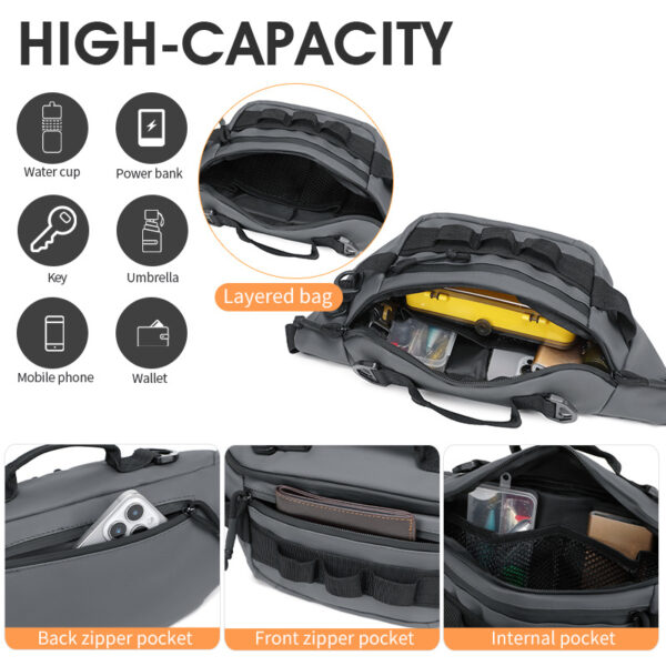 Tactical Molle Waist Pack Military-Grade Heavy Duty Utility Fanny Pack