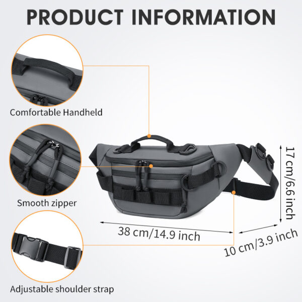 Tactical Molle Waist Pack Military-Grade Heavy Duty Utility Fanny Pack