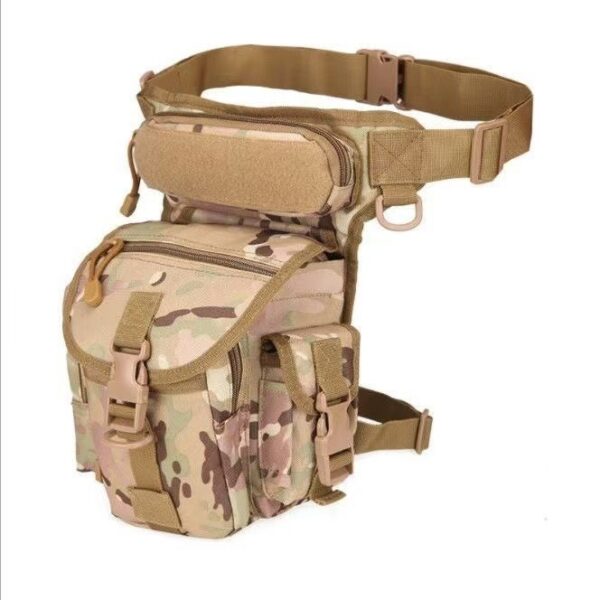 2-in-1 Convertible Waist Bag Backpack Foldable Hiking Daypack 20L