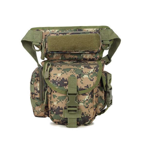 2-in-1 Convertible Waist Bag Backpack Foldable Hiking Daypack 20L