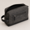 Custom Waxed Canvas Men’s Dopp Kit with Side Handle – OEM/ODM Toiletry Bag