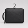 化妆包11展示图B Custom 210D Ripstop Nylon Hanging Toiletry Organizer with Hook