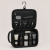 化妆包11展示图E Custom 210D Ripstop Nylon Hanging Toiletry Organizer with Hook