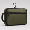 化妆包11展示图F Custom 210D Ripstop Nylon Hanging Toiletry Organizer with Hook