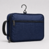 化妆包11展示图G Custom 210D Ripstop Nylon Hanging Toiletry Organizer with Hook